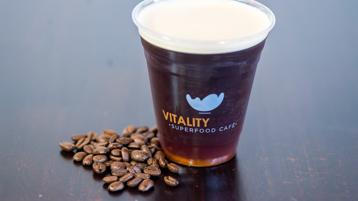 Order Nitro Cold Brew Coffee Large food online from Vitality Bowls store, Southlake on bringmethat.com