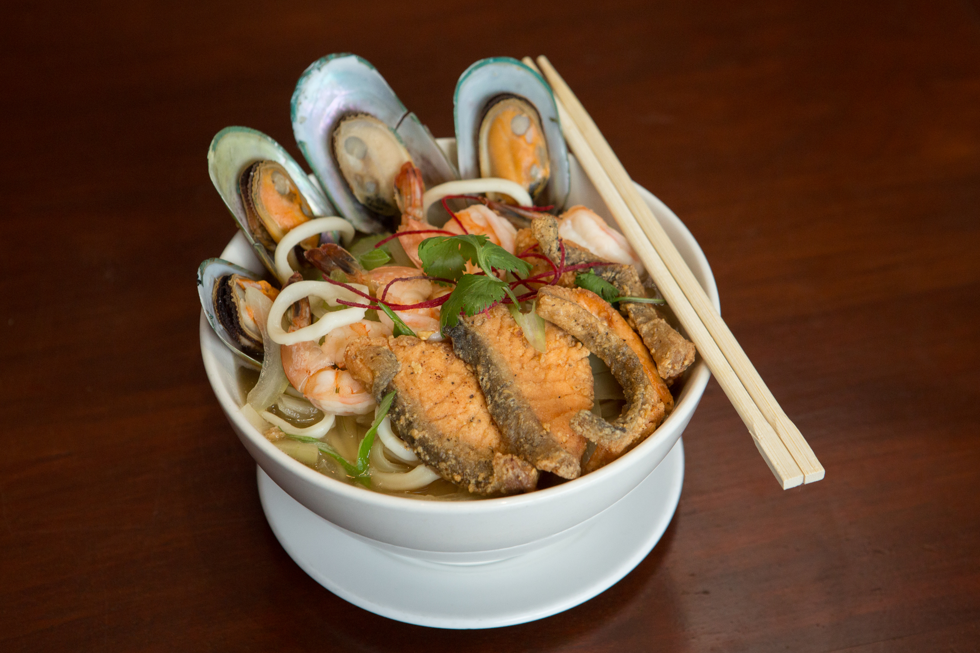 Order Seafood Noodle Soup food online from Thai Me store, Brooklyn on bringmethat.com
