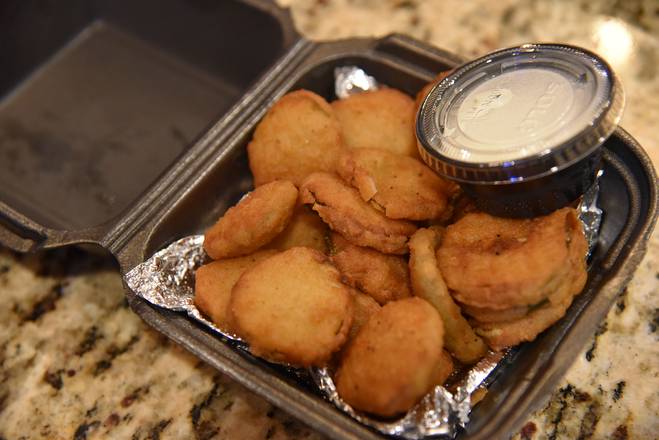 Order Fried Pickles food online from Sams Grill & Bar store, Rendon on bringmethat.com