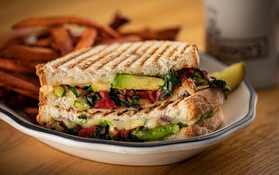 Order Veggie Panini food online from Eggy's store, Chicago on bringmethat.com