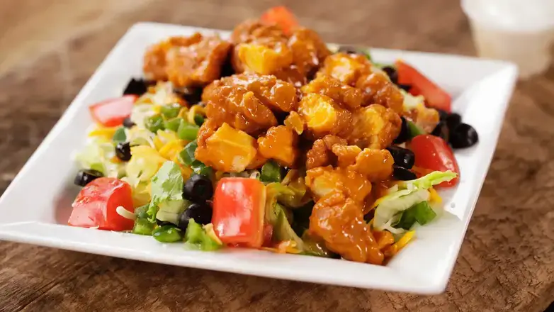 Order Buffalo Chicken Salad food online from Zeppe'S Pizzeria store, Middlefield on bringmethat.com