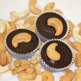 Order Chocolate Cashew Cup food online from Chocolates By Grimaldi store, Grand Haven on bringmethat.com