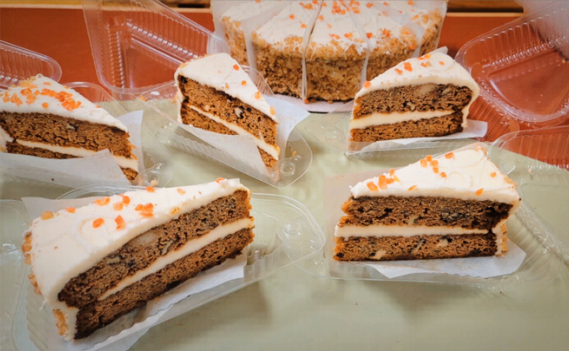 Order Carrot Cake - Dessert food online from Singas Pizza store, Hicksville on bringmethat.com