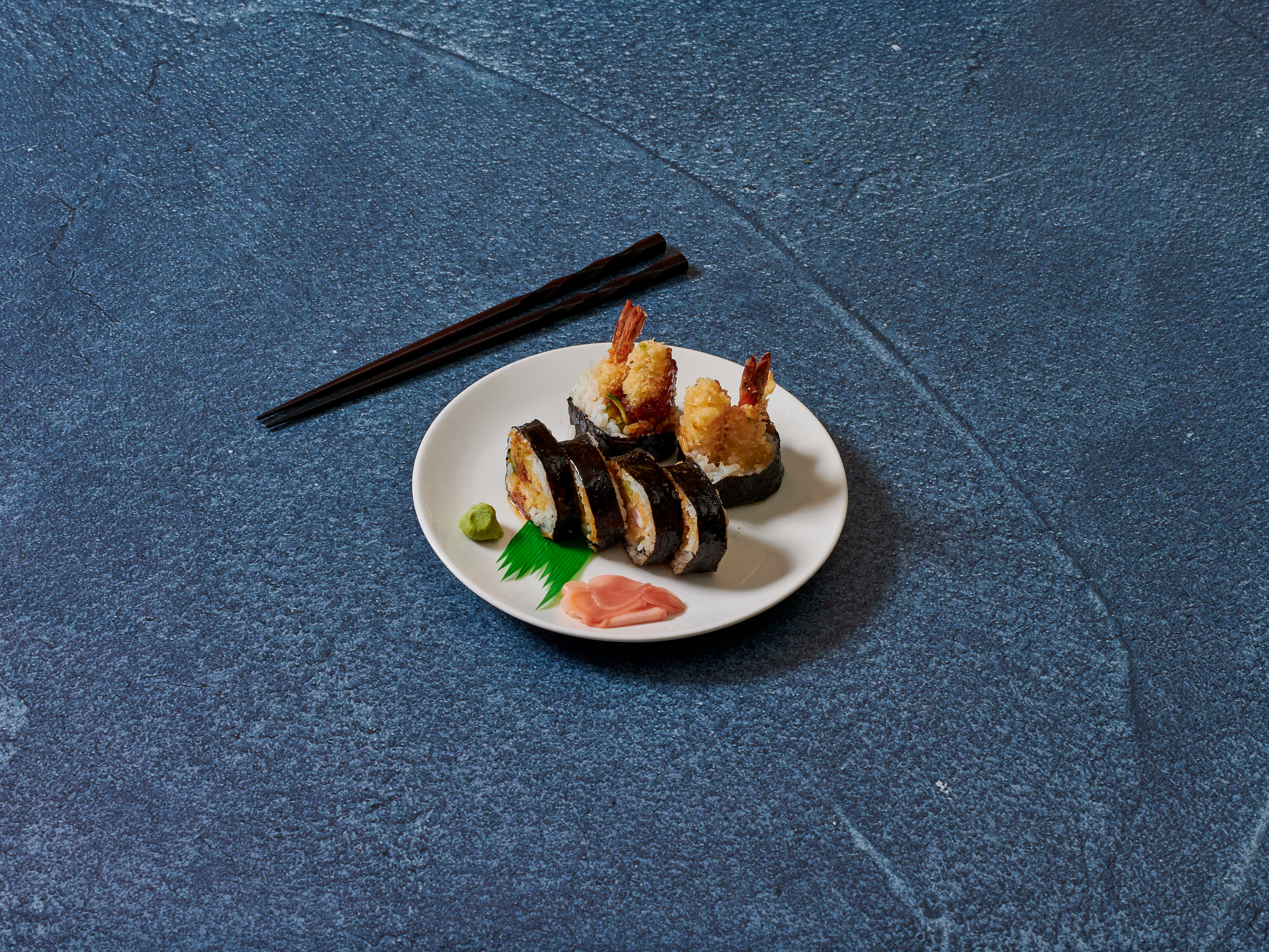 Order Shrimp Tempura Roll food online from Oishi Japan store, Ewing on bringmethat.com