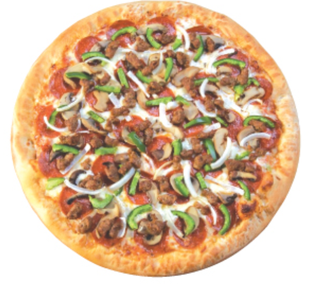 Order Deluxe Pizza food online from Georgio's Oven Fresh Pizza store, Cleveland on bringmethat.com