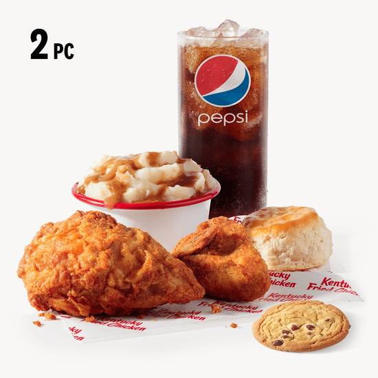 Order 2 pc. Breast & Wing Combo food online from Kfc store, Gallup on bringmethat.com
