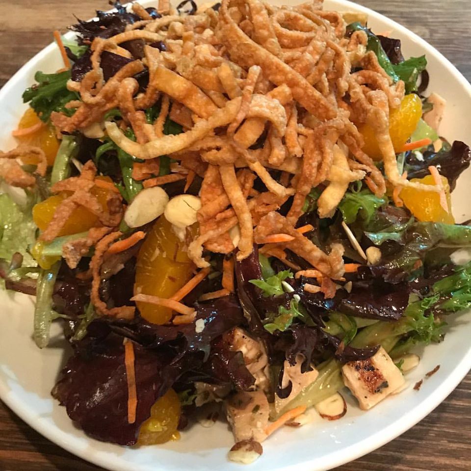 Order Asian Chicken Salad food online from Ohso Brewery store, Scottsdale on bringmethat.com