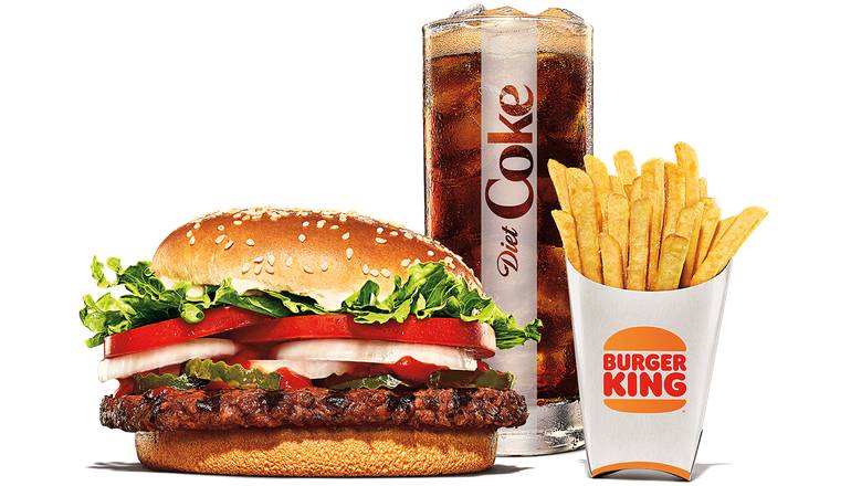 Order Impossible™ Whopper Combo Medium food online from Burger King 29031 store, Fairport on bringmethat.com