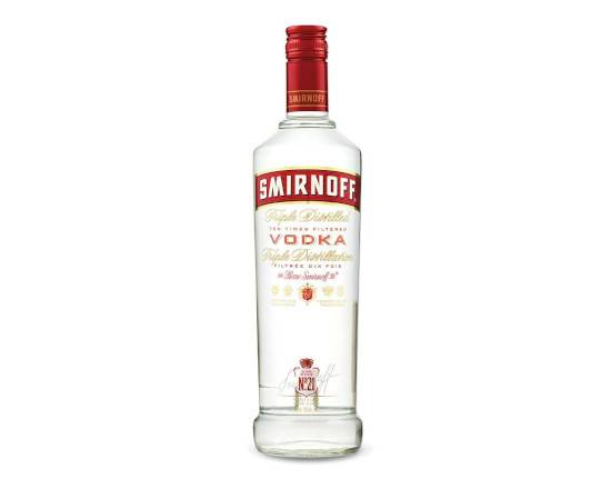 Order Smirnoff, 750mL vodka (40.0% ABV) food online from NEWBRIDGE WINES & SPIRITS CORP store, Levittown on bringmethat.com