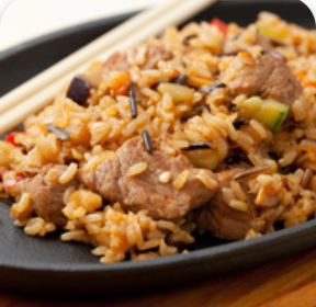 Order Beef Fried Rice food online from No.1 Chinese Kitchen store, Bronx on bringmethat.com