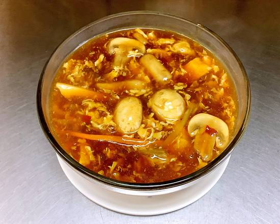 Order Hot & Sour Soup️ 酸辣汤 food online from China Dragon store, Anoka on bringmethat.com