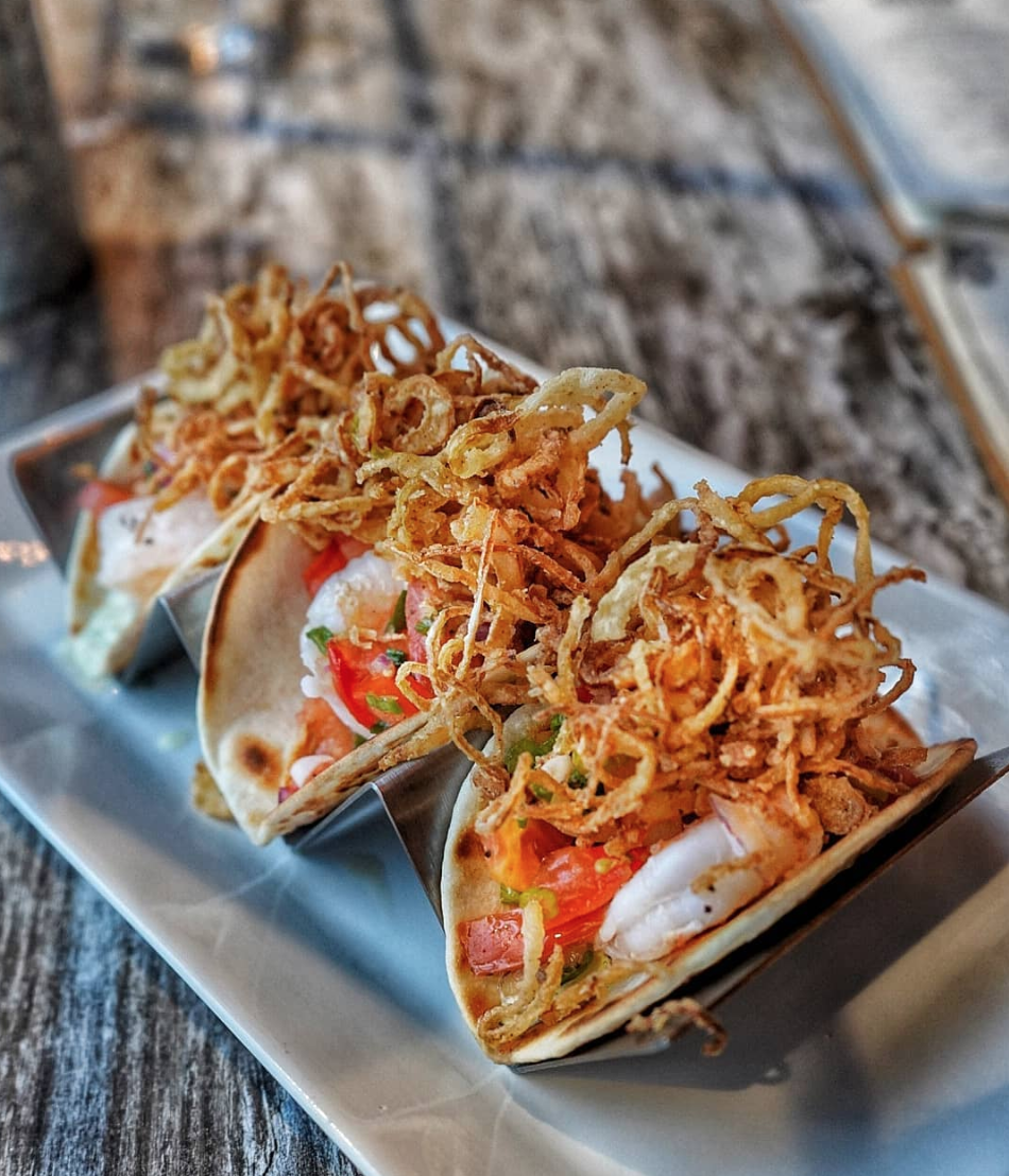 Order Shrimp Tacos food online from Arcadia Bar & Kitchen store, Astoria on bringmethat.com