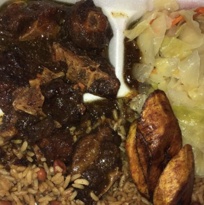 Order 42. Oxtails Dish food online from A&H African & Jamaican Restaurant store, Clementon on bringmethat.com