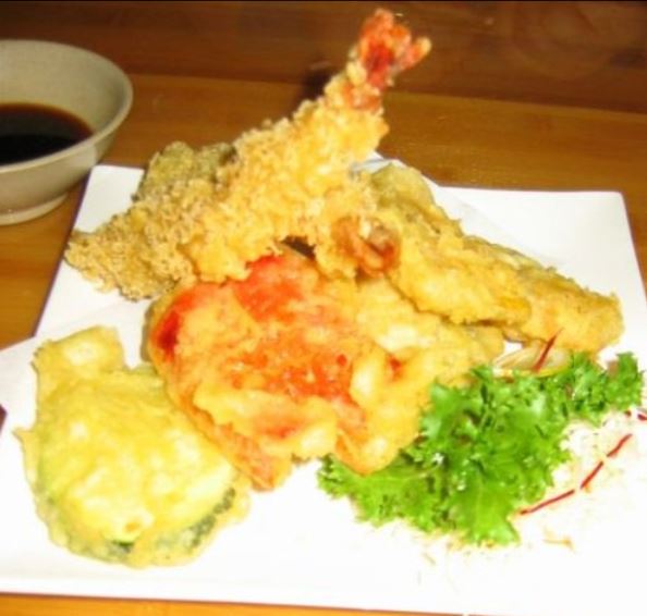 Order Shrimp and Vegetable Tempura  food online from Samurai Japanese Restaurant store, Bryn Mawr on bringmethat.com