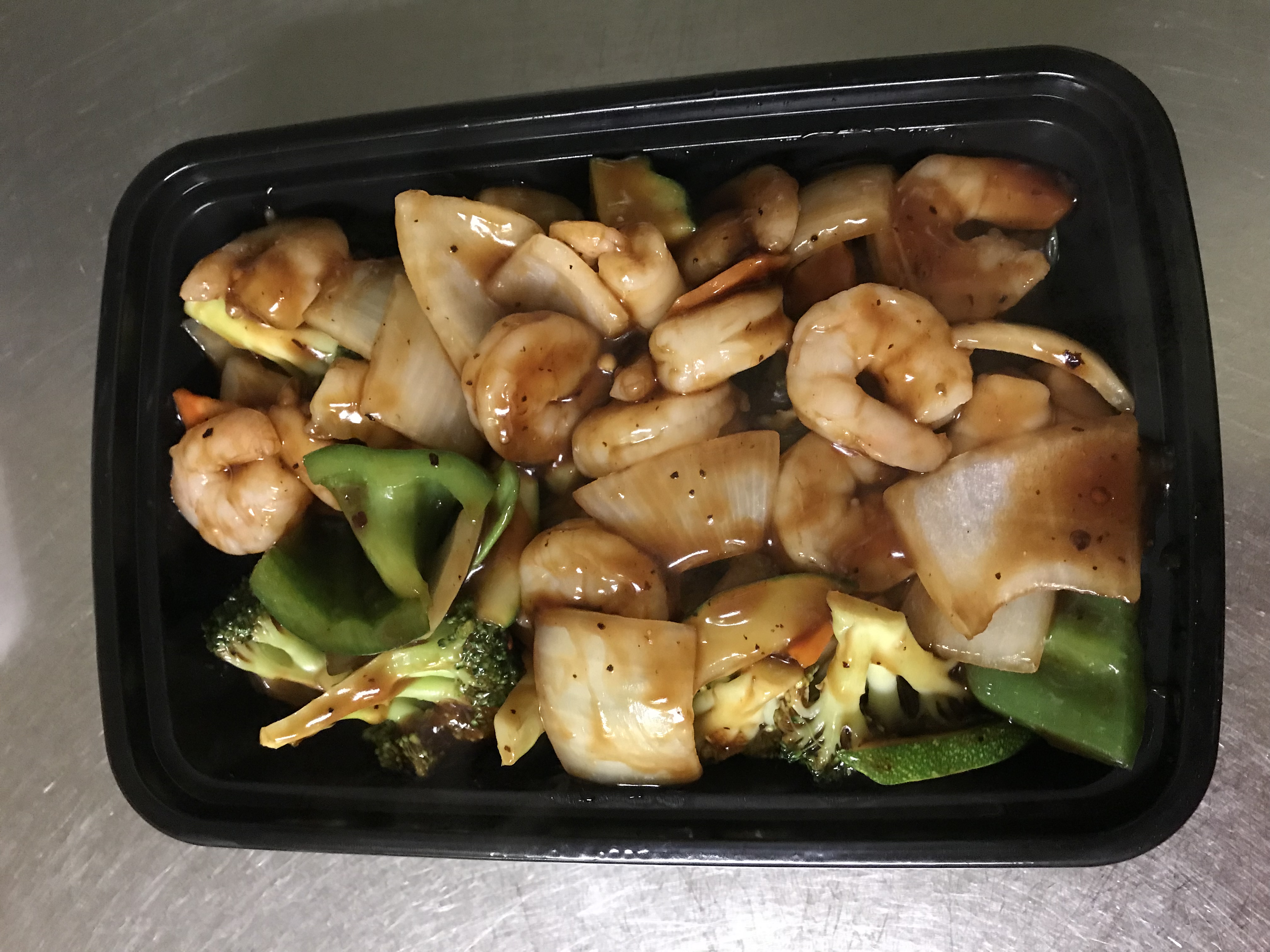 Order 50. Szechuan Shrimp food online from Sun Luck Garden store, Cleveland on bringmethat.com