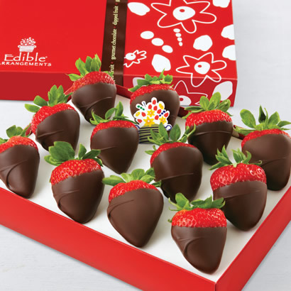 Order Chocolate Dipped Strawberry box - 12ct food online from Edible Arrangements store, Oak Park on bringmethat.com