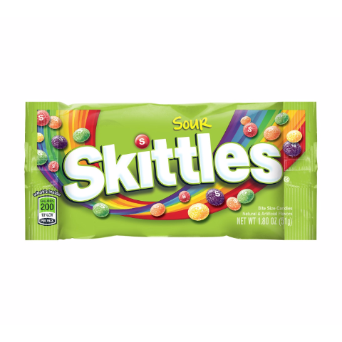 Order Skittles Sours 1.8oz food online from 7-Eleven store, Lavon on bringmethat.com