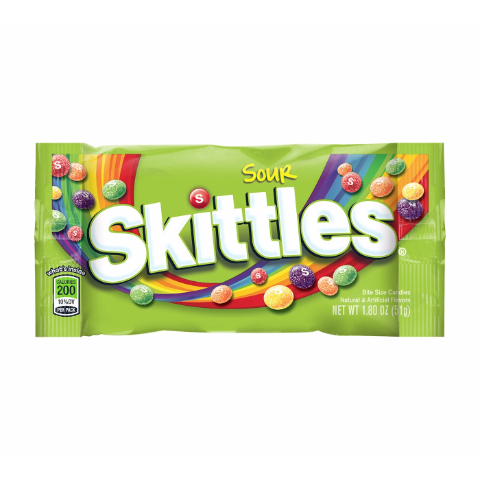 Order Skittles Sours 1.8oz food online from 7-Eleven store, Lincoln on bringmethat.com