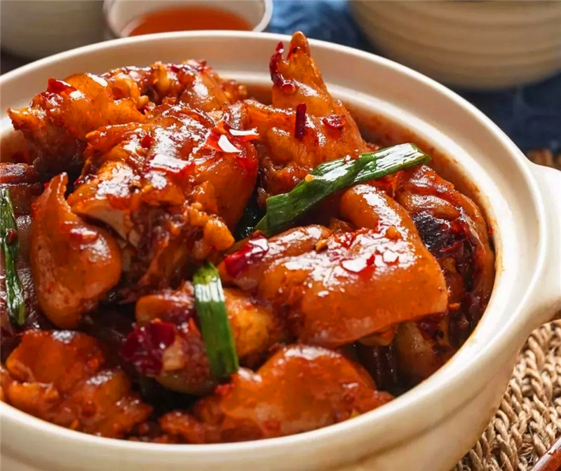 Order Double Cooked Pig Trotter 回锅猪蹄 food online from Chengdu Famous Food store, Philadelphia on bringmethat.com