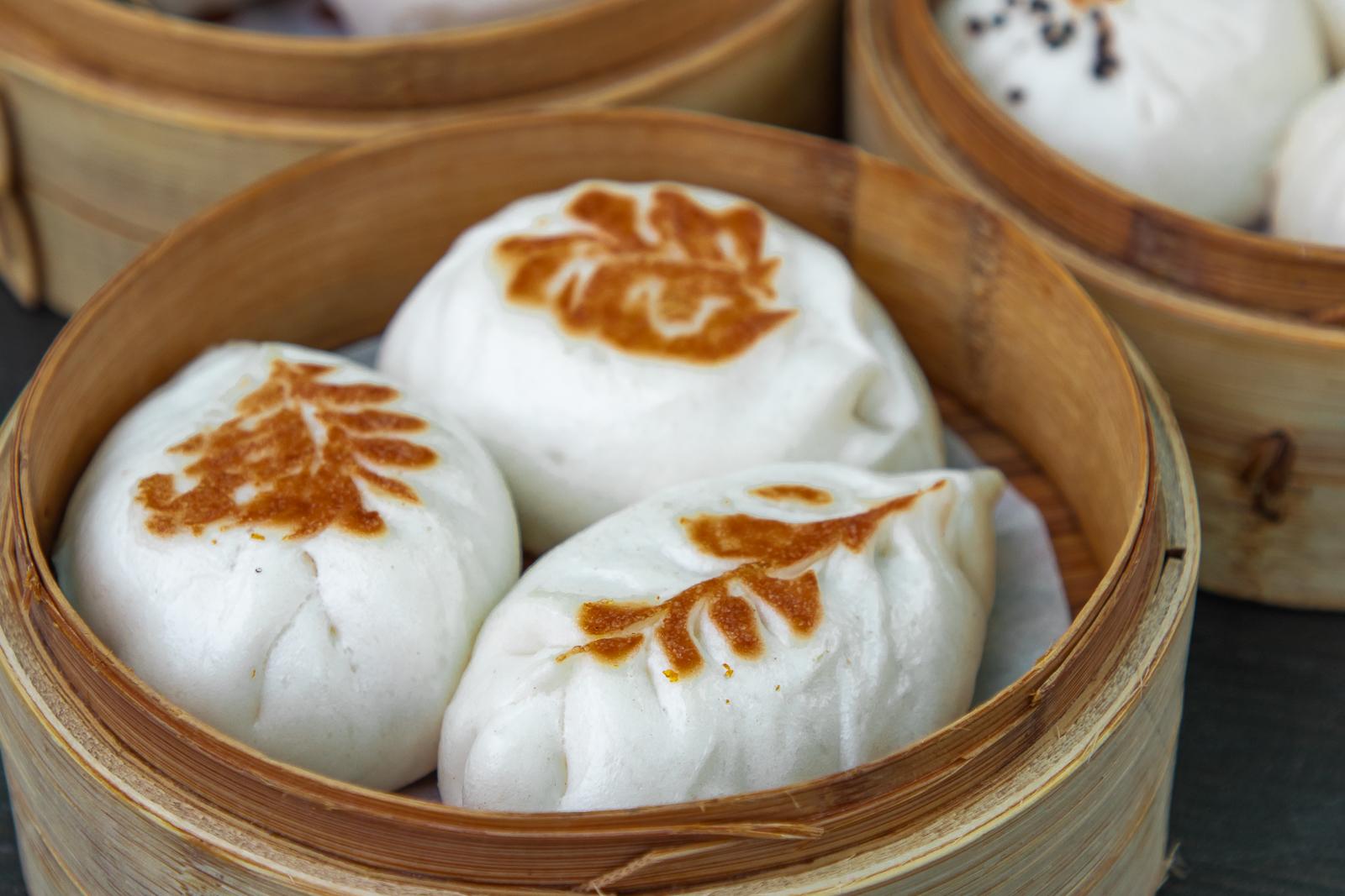 Order Seared Chicken Bao food online from Dumpling Time store, San Francisco on bringmethat.com