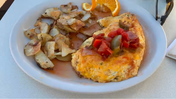 Order Spanish Omelette food online from Golden Egg Cafe store, Oxnard on bringmethat.com
