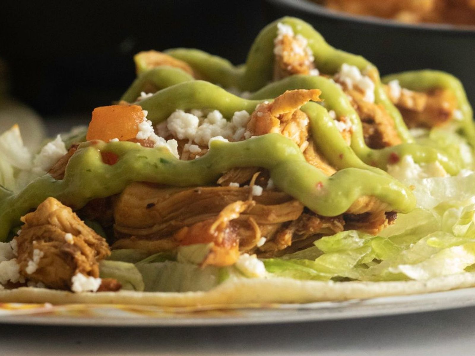 Order Chicken Tinga Street Tacos food online from Brothers Bar & Grill store, Fort Collins on bringmethat.com
