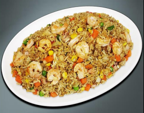 Order [F8] 새우 철판 볶음밥 / Shrimp Fried Rice food online from Jjang Restaurant store, Buena Park on bringmethat.com