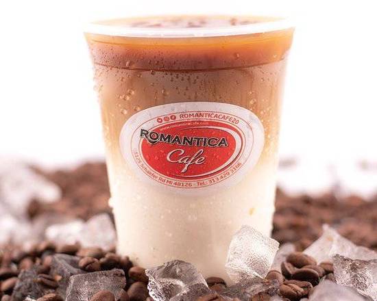 Order Iced Spanish Latte food online from Romantica Cafe store, Dearborn on bringmethat.com