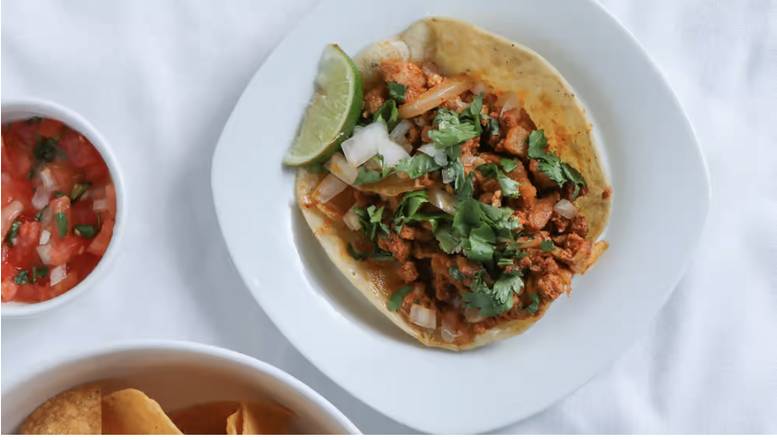 Order Al Pastor Tacos food online from El Huarache Loco store, Larkspur on bringmethat.com