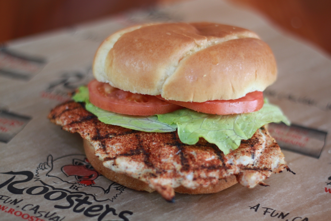 Order Cajun Chicken Sandwich food online from Roosters store, Huntington on bringmethat.com