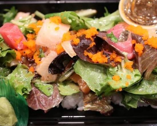 Order S14 Poke Salad food online from Oishi Sushi store, Palm Springs on bringmethat.com