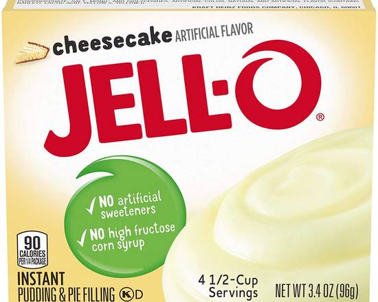 Order JELL-O Instant Cheesecake (3.4 oz) food online from Ctown Supermarkets store, Uniondale on bringmethat.com