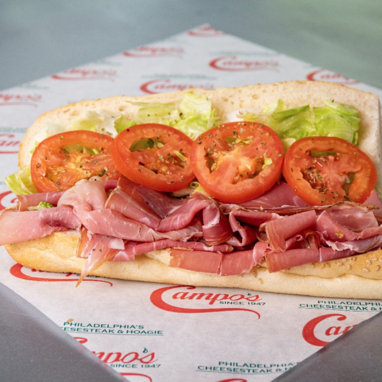 Order Prosciutto Hoagie food online from Campo's Philly Cheesesteaks store, Philadelphia on bringmethat.com