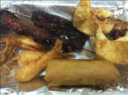 Order Appetizer Sampler for 1 food online from Wok One store, Meadows Place on bringmethat.com