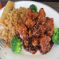 Order C14. Sesame Chicken Special Combo food online from Great China store, Madison on bringmethat.com