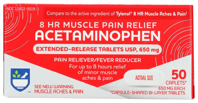 Order Rite Aid Pharmacy 8 Hour Pain Relief Capsule Acetaminophen PM (50 ct) food online from Rite Aid store, Mount Vernon on bringmethat.com