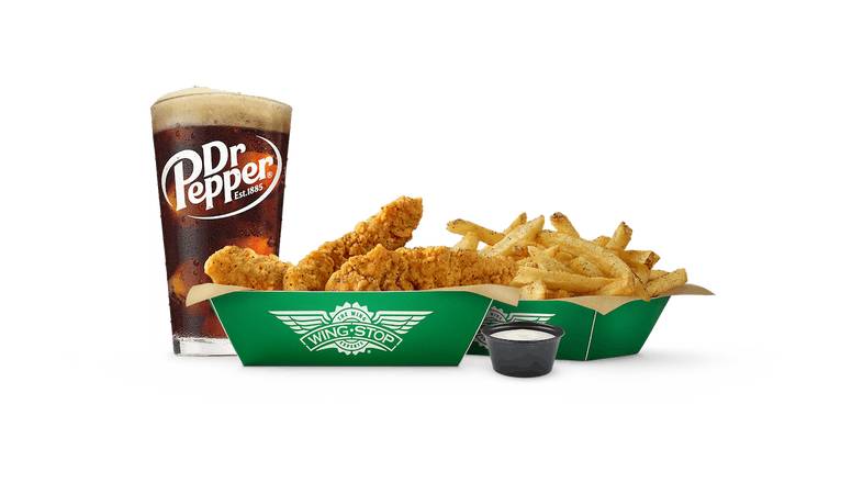 Order Small 3 pc Crispy Tender Combo food online from Wingstop store, Winston-Salem on bringmethat.com