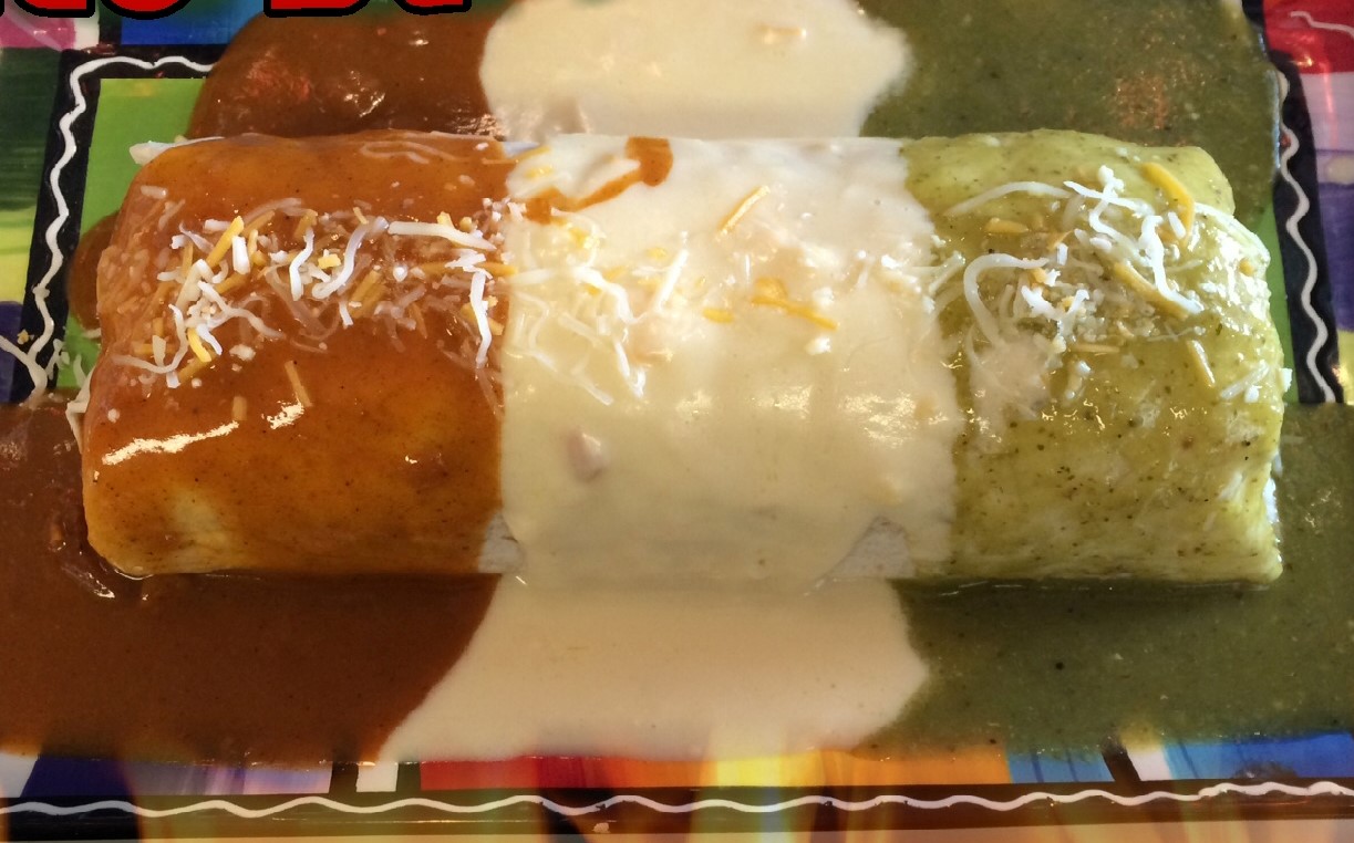 Order Cinco de Mayo Burrito food online from Xalos Burrito Express store, Anchorage on bringmethat.com
