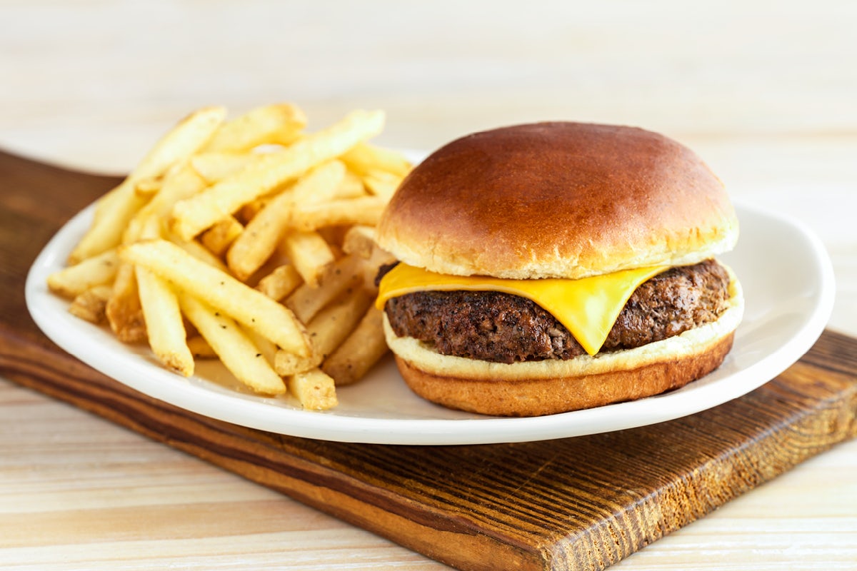 Order Boomerang Cheeseburger* food online from Outback Steakhouse store, Cincinnati on bringmethat.com