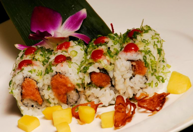 Order Oneida Roll food online from Mitsuba Hibachi Sushi Restaurant store, Ithaca on bringmethat.com