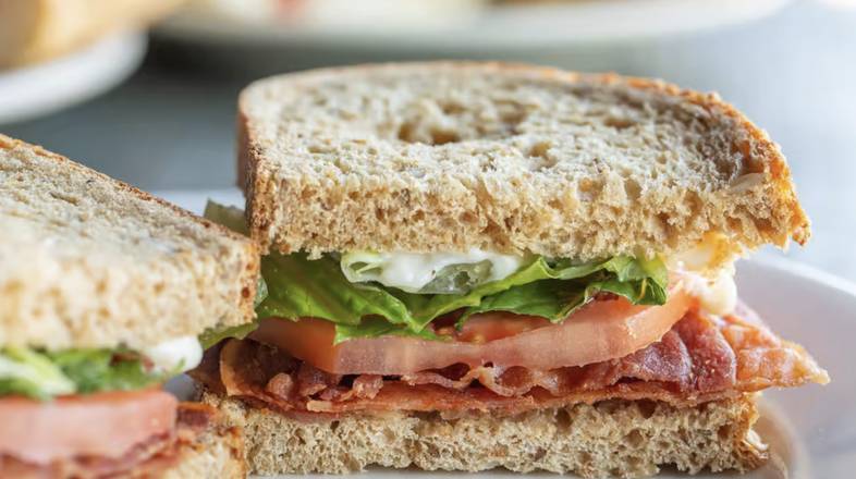 Order Bacon, Lettuce, and Tomato Sandwich food online from Comella's store, Needham on bringmethat.com