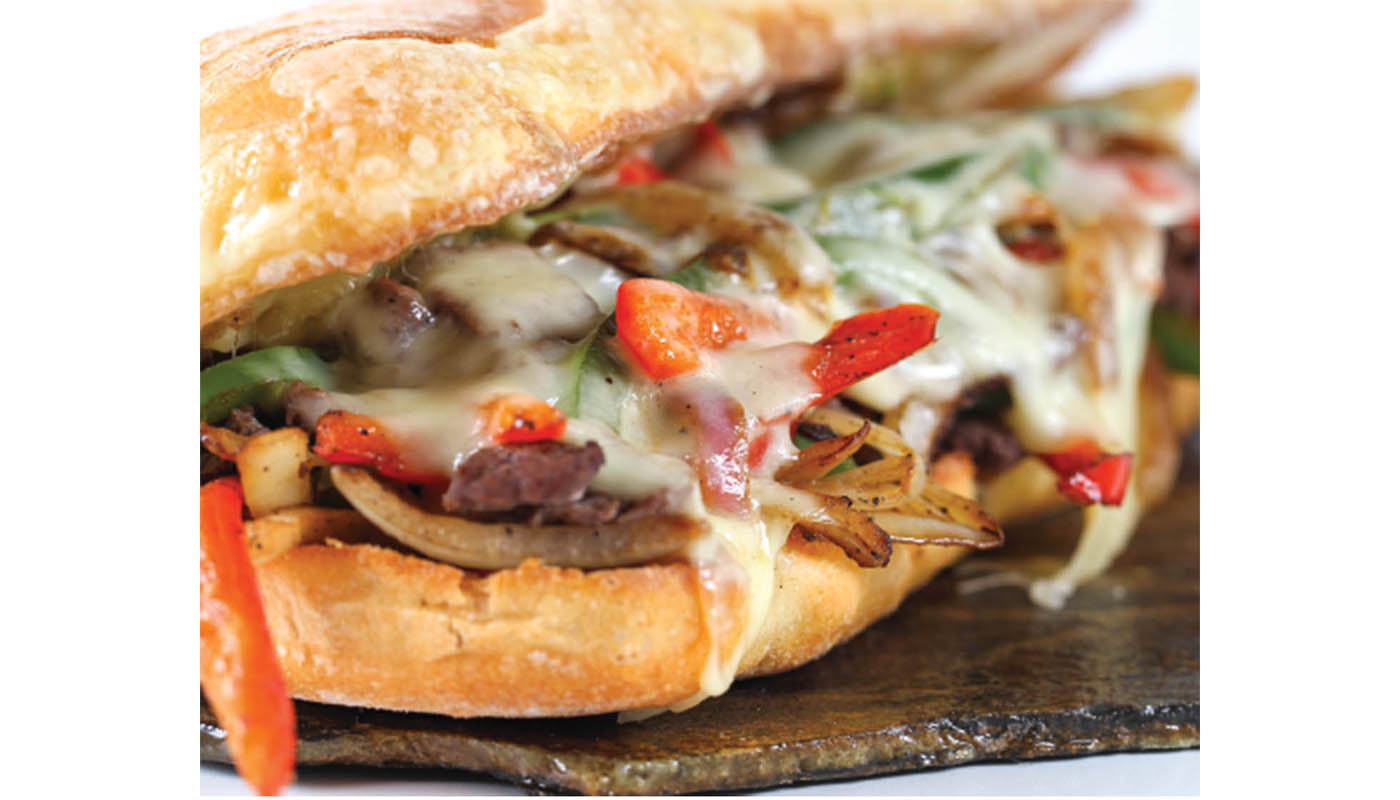 Order Philly Cheese Steak Sandwich food online from Nortpoint Deli store, Dallas on bringmethat.com