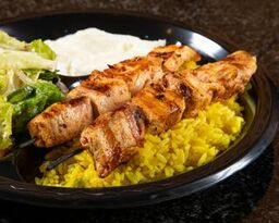 Order Chicken Kebab Plate food online from Pita Grill store, Buena Park on bringmethat.com