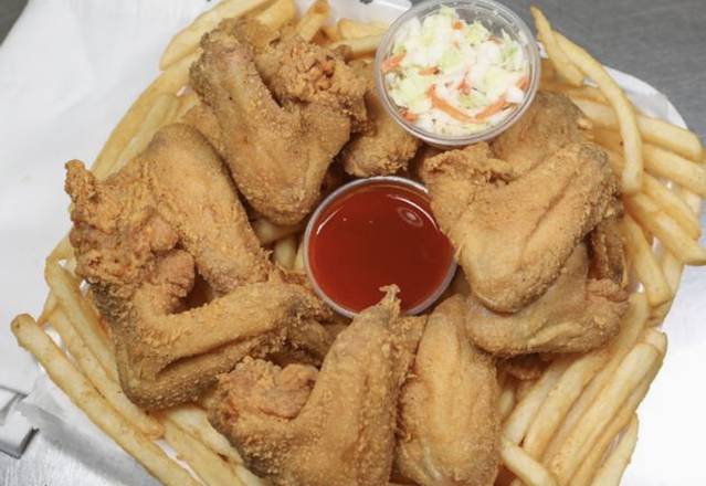 Order 8 piece Wing Special  food online from JJ Chicken & Fish store, Dayton on bringmethat.com