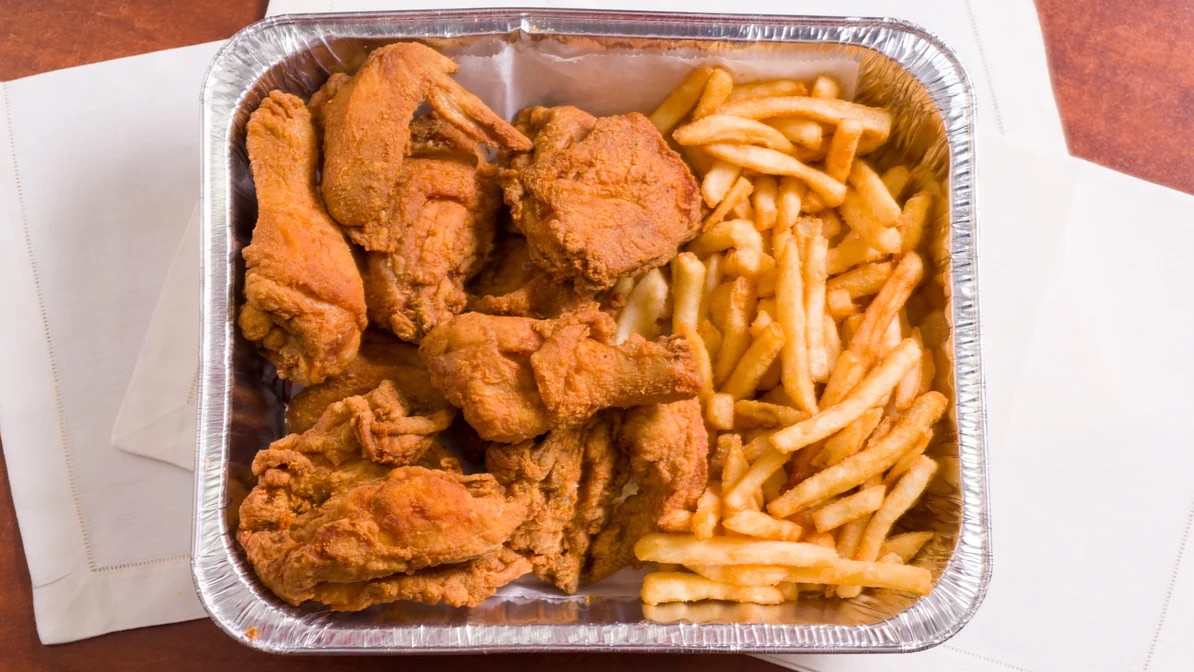 Order Family Meal #4 food online from Sharks Fish and Chicken store, Baltimore on bringmethat.com