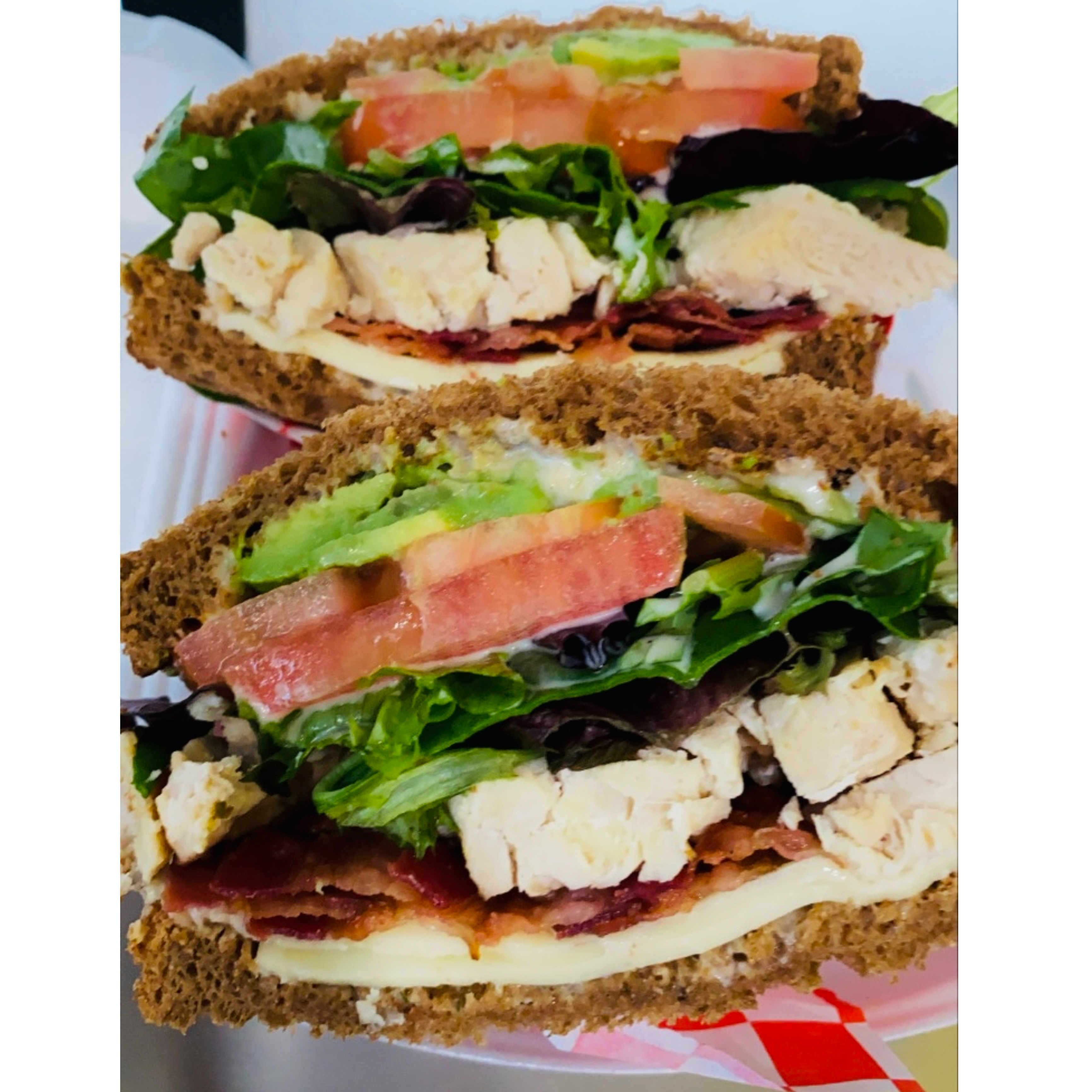 Order Chicken Bacon Ranch Sandwich food online from Delifruits store, Chula Vista on bringmethat.com