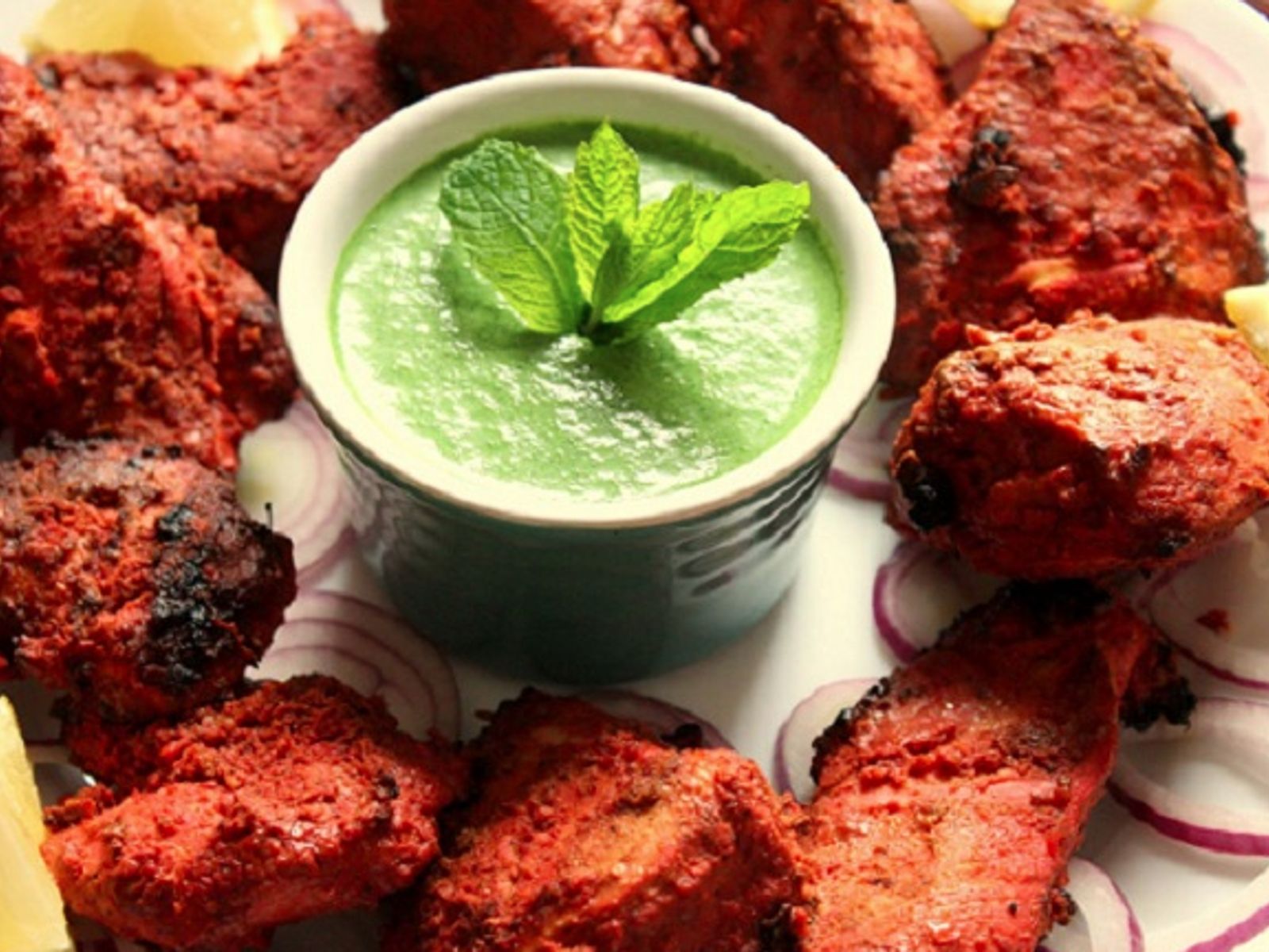 Order Beef Tikka Platter food online from Curry Home store, Pittsburgh on bringmethat.com