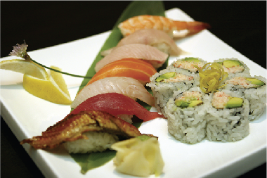 Order Sushi Combination food online from Yoshi Ramen And Sushi store, Daly City on bringmethat.com