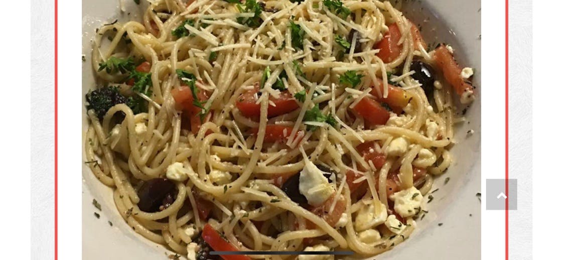 Order Greek Spaghetti - Pasta food online from Casa Nostra Italian Cuisine store, Greeneville on bringmethat.com
