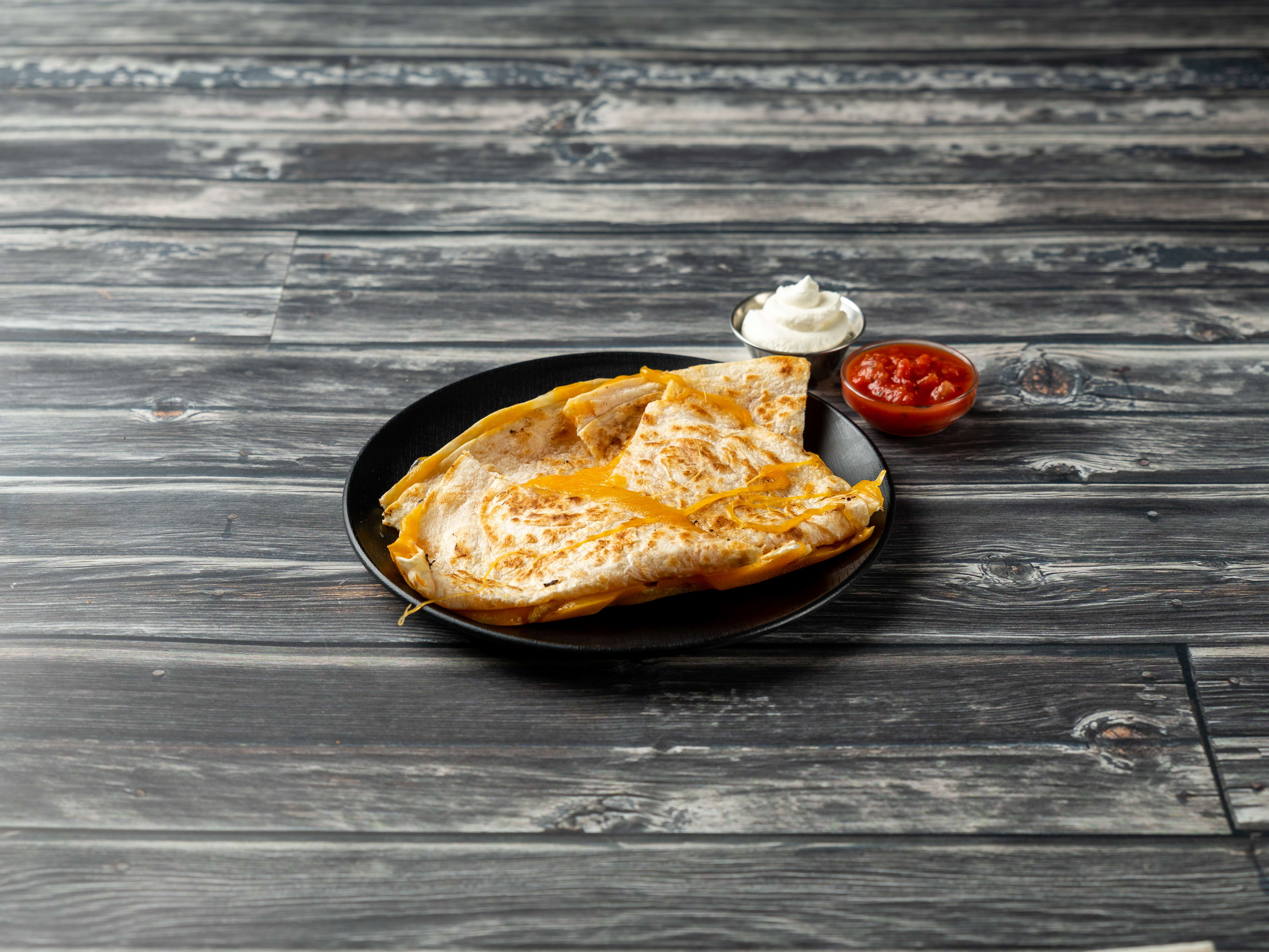 Order Cheese Quesadilla food online from Good Times Tavern store, Roanoke on bringmethat.com